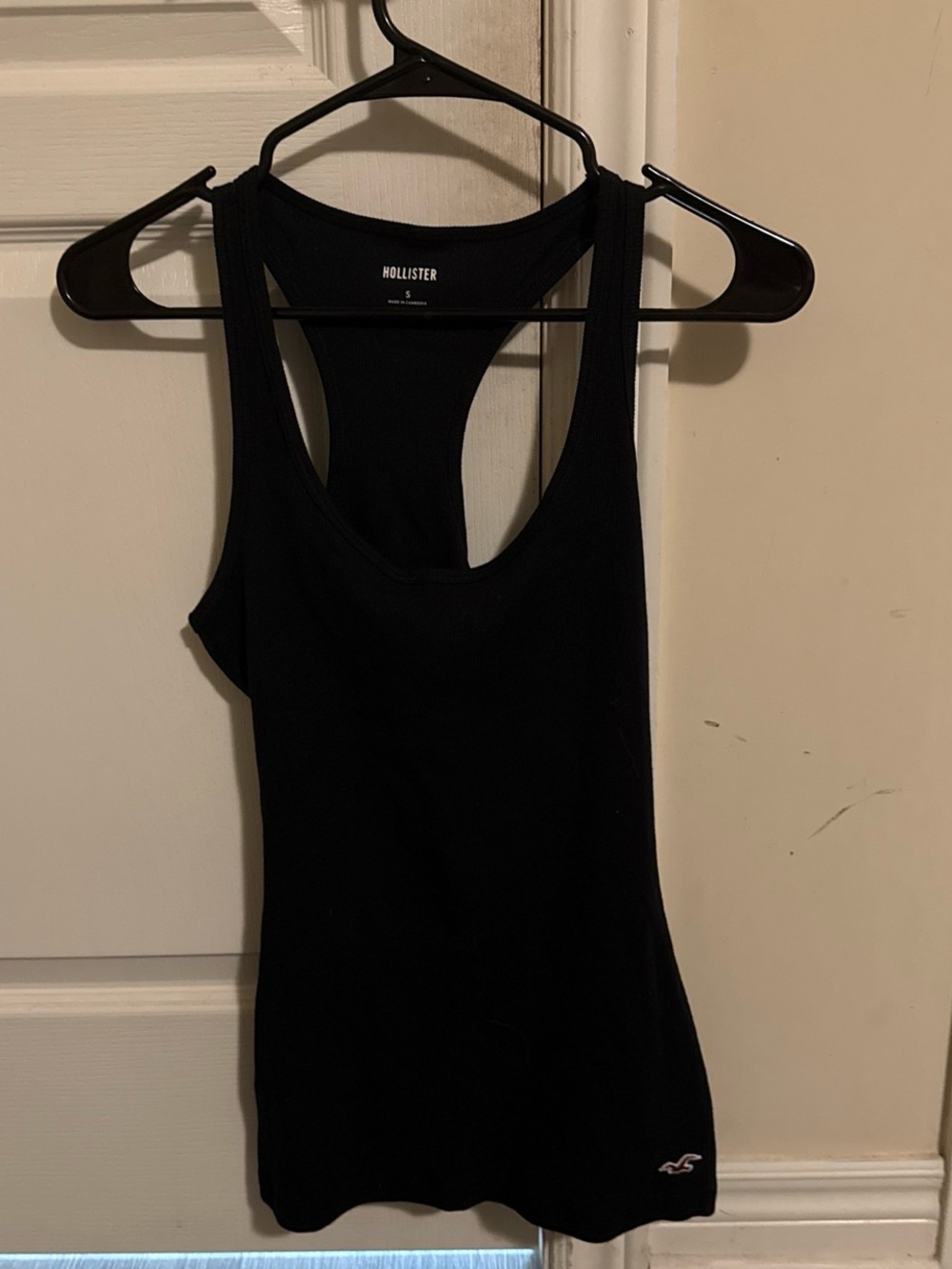 Hollister Black Racerback Tank Top